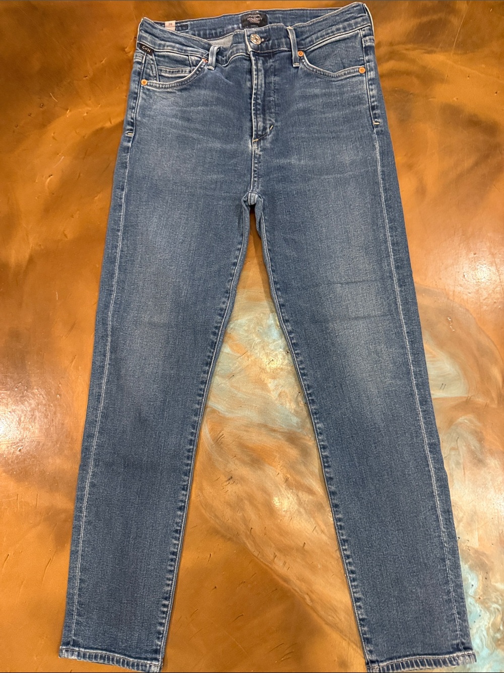 Citizens Of Humanity Mid-Blue Skinny Jeans